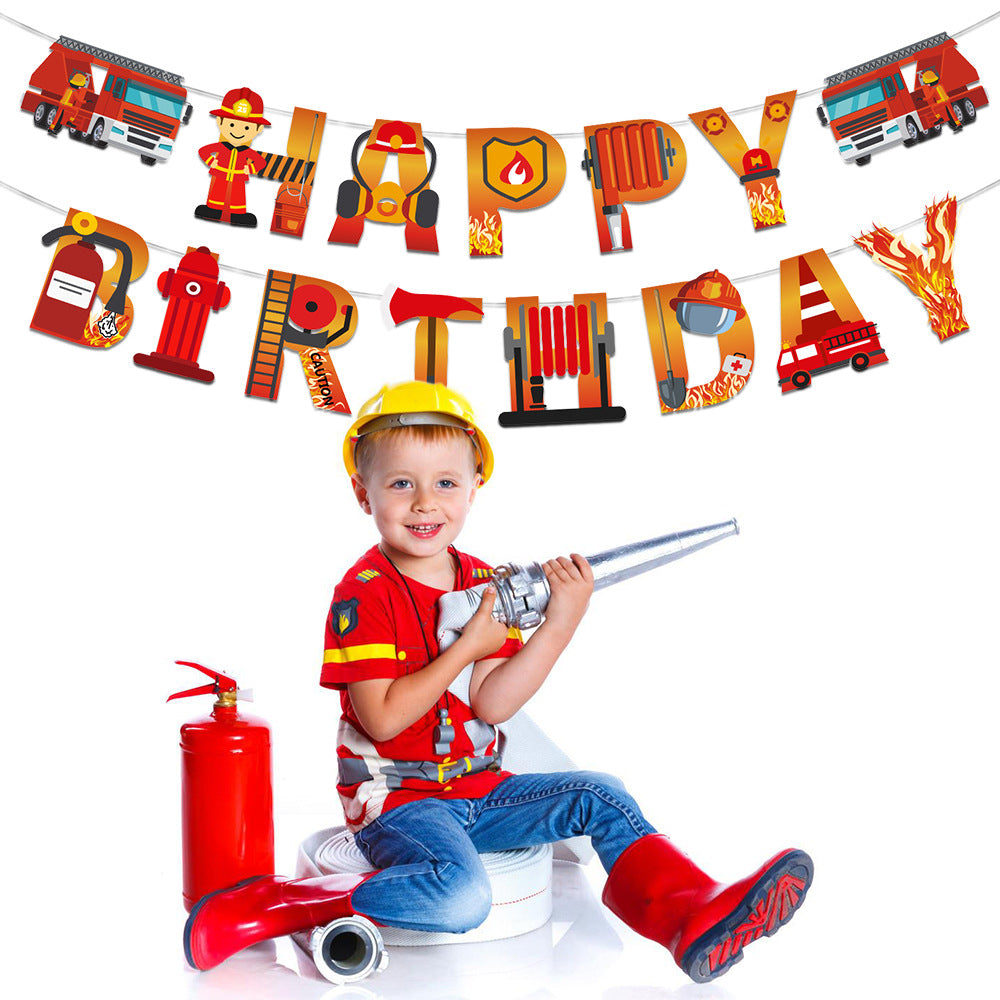 Wholesale Dinosaur Theme Party Birthday Flag Decoration